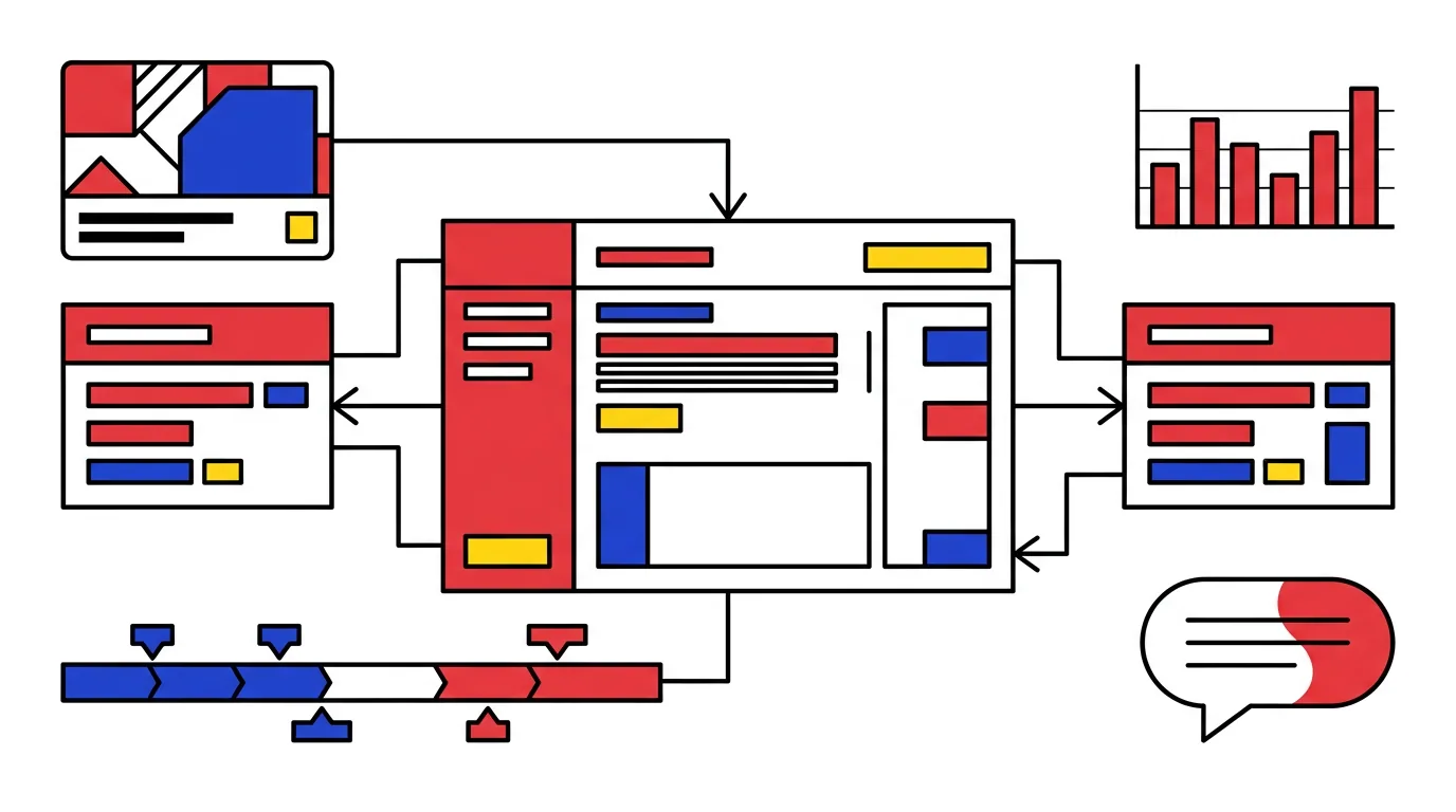AI marketing platforms: one workspace connected to two ad networks